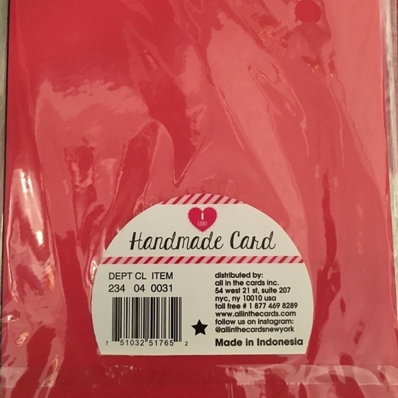 3 Greeting Cards Handmade Blank Envelopes Glitter Balloons Ribbon Cupcake Arrows - Picture 11 of 11